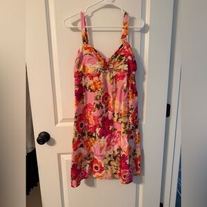 Tommy Bahama Multicolor Smocked Women’s Dress size Medium